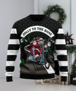 Jolly To The Bone Ugly Christmas Sweater Gift Men Women