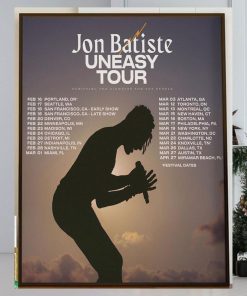 Jon Batiste The Uneasy Tour 2024 Home Decor Poster Canvas