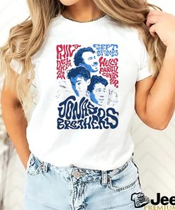 Jonas Brothers 09 21 23 Philadelphia PA poster shirt