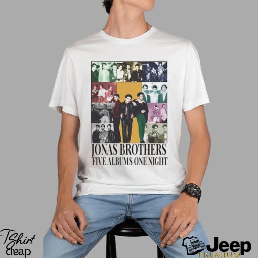 Jonas Brothers Double Sided Shirt Tour Concert 2023 Retro Unisex Gift T Shirt