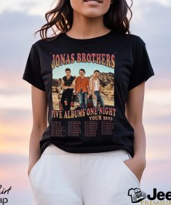 Jonas Brothers Shirt Tour Concert 2023 Retro T Shirt Unisex