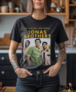 Jonas Brothers US UK World Tour Setlists Sweatshirt, Jonas Brothers Five Albums One Night Tour 2023 Shirt, Jonas Brothers T Shirt