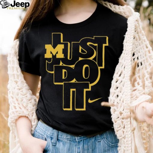 Jordan Youth Michigan Wolverines Just Do It T Shirt