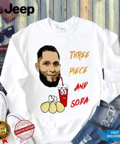 Jorge Masvidal three piece and a soda meme shirt