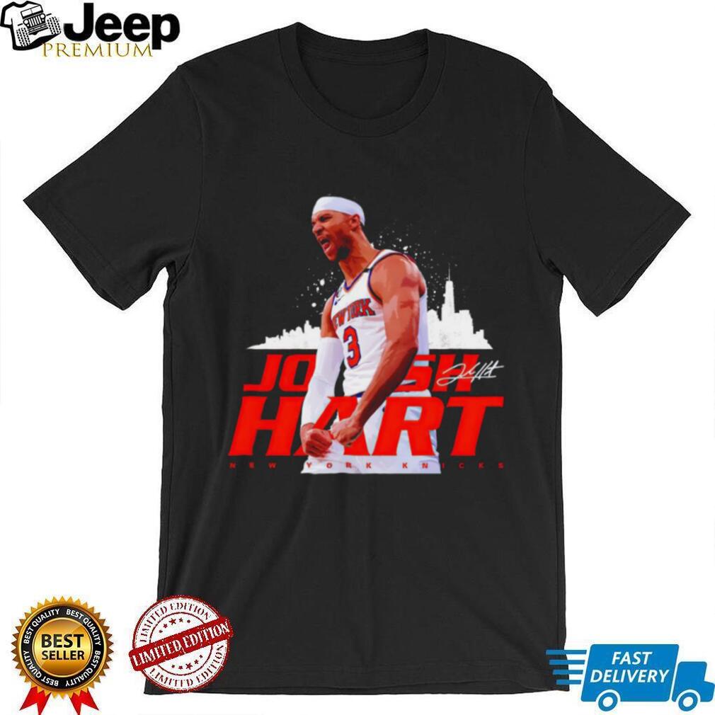 Josh Hart New York Knicks signature 2023 shirt - teejeep