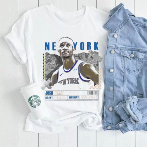 Josh Hart number 3 New York Knicks basketball player paper poster shirt