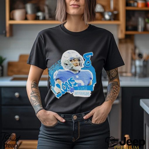 Josh Reynolds Football Paper Detroit Lions T Shirt