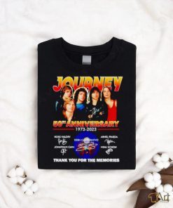 Journey Freedom Essential 50th Anniversary 1973 – 2023 thank you for the memories shirt