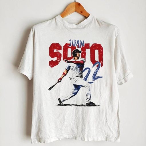 Juan Soto number 22 New York Yankees baseball player action pose draw gift shirt