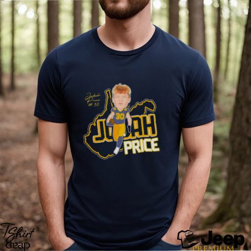 Judah Price caricature signature shirt