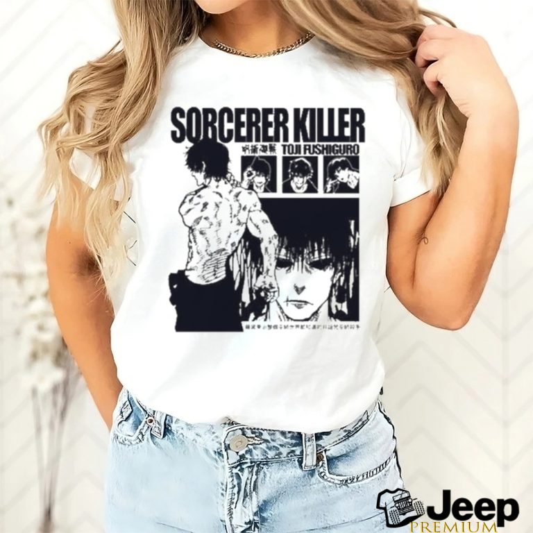 Jujutsu Kaisen Sorcerer Killer Toji Fushiguro Shirt Teejeep