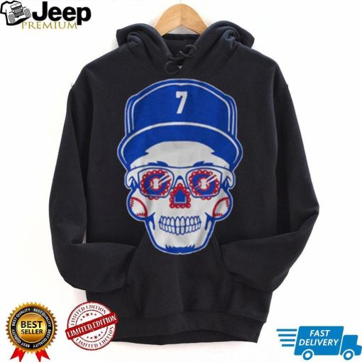 Julio Urias Sugar Skull Shirt