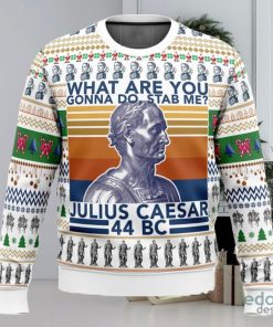 Julius Caesar 3D Ugly Christmas Sweater Christmas Gift Ideas Party Gift