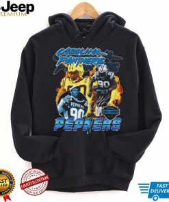 Julius Peppers Carolina Panthers Mitchell & Ness 2023 Hall of Honor T Shirt