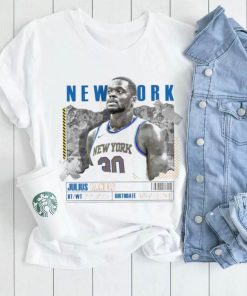 Julius Randle number 30 New York Knicks basketball player paper poster shirt