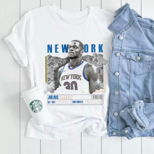 Julius Randle number 30 New York Knicks basketball player paper poster shirt