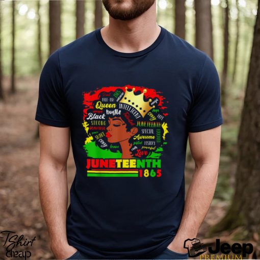 Juneteenth 1865 Pride Celebrate Black Women African American T Shirt