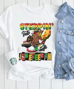 Juneteenth T shirt, Steppin’ Into Juneteenth T shirt