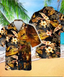 Jurassic 25th Anniversary Dinosaur Jurassic Park Hawaiian Shirt