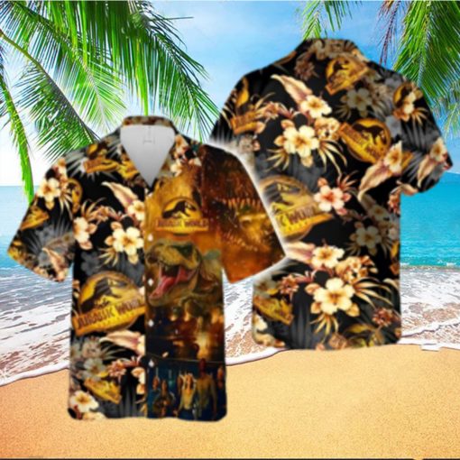 Jurassic 25th Anniversary Dinosaur Jurassic Park Hawaiian Shirt