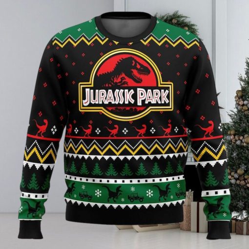 Jurassic Park Christmas Ugly Sweater