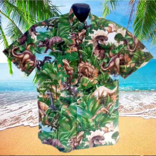 Jurassic Park Hawaiian Shirt Dinosaurs Items For Mens Women