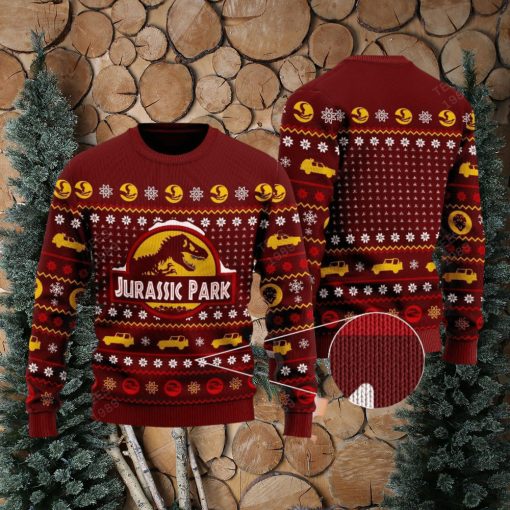 Jurassic Park Knitted Sweater Christmas For Men And Women