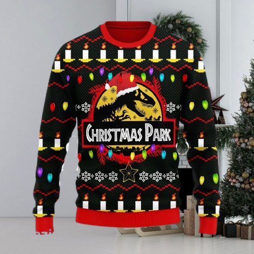 Jurassic Park Trex Ugly Christmas Sweater 3D Gift For Men And Women Anime Xmas Gift