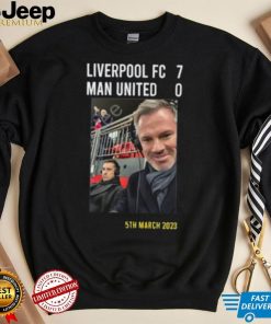 Jurgen Klopp Liverpool Pc vs Man United 7 0 shirt