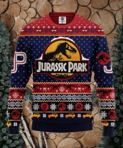 Jurrasic Park Ugly Christmas Sweater For Men Women