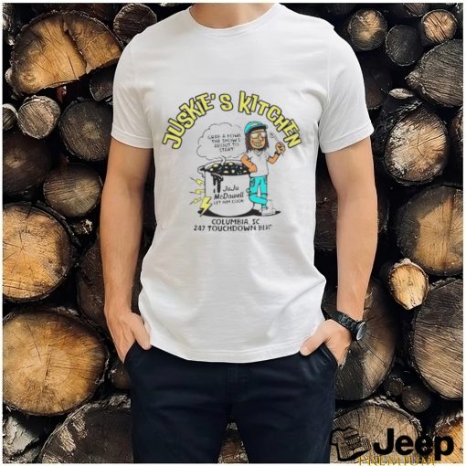 Juskie’s Kitchen Juju McDowell let him cook shirt