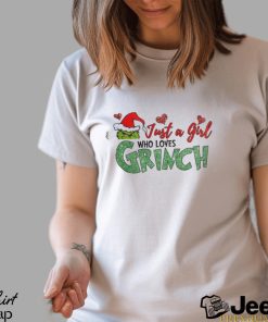 Just A Girl Who Loves Grin Sweatshirt, The Grin Christmas Family Shirt Funny