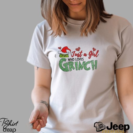 Just A Girl Who Loves Grin Sweatshirt, The Grin Christmas Family Shirt Funny