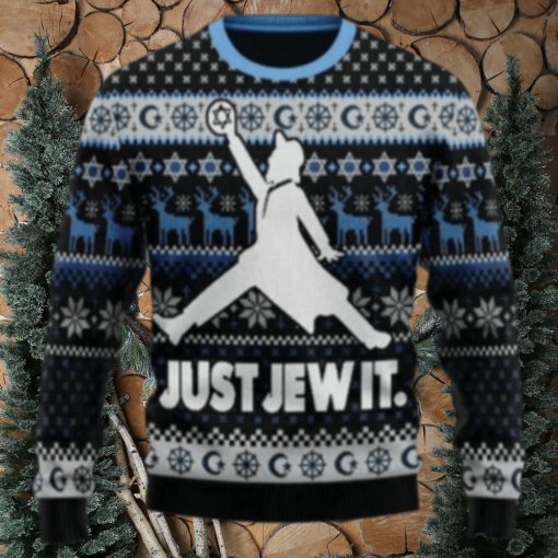 Just Jew It Ugly Christmas Sweater