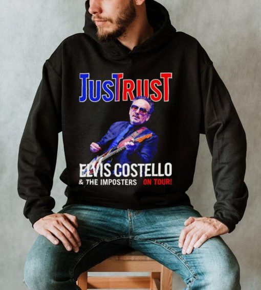 Just Trust Tour 2019 Elvis Costello on tour The Legend shirt