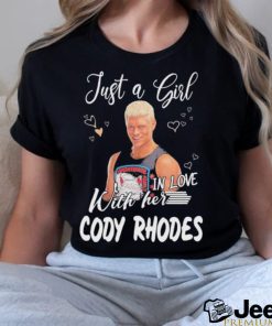 Just a girl in love with her Cody Rhodes shirt