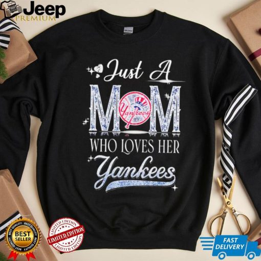 Just a mom who loves her Yankess shirt