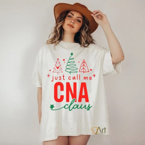 Just call me CNA claus christmas 2023 t shirt