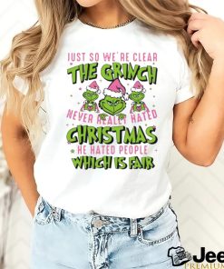 Just So We're Clear, The Grinch Never Really Hated Christmas. He Hated –  Designs ByLITA