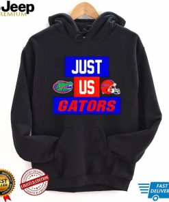 Just us Florida Gators helmet logo shirt