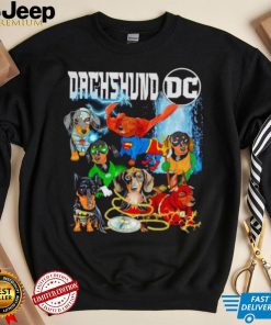 Justice League Dachshund DC shirt