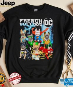 Justice League French Bulldog DC shirt