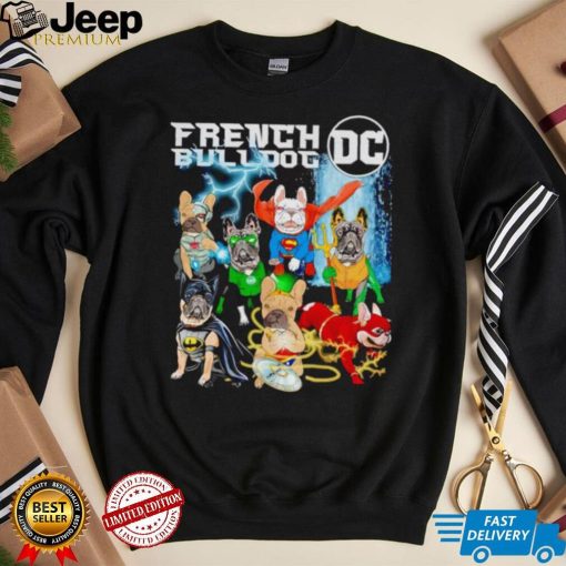 Justice League French Bulldog DC shirt