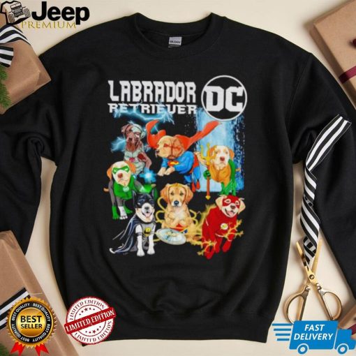 Justice League Labrado Retriever DC shirt