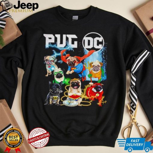 Justice League Pug DC shirt