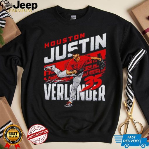 Justin Verlander City Name Houston Baseball Shirt