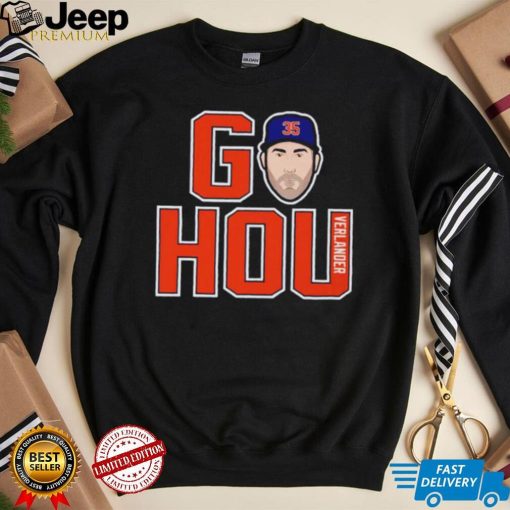 Justin Verlander GO HOU Houston Baseball Shirt