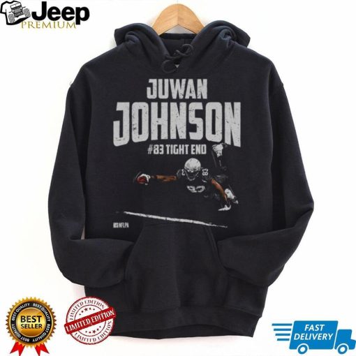 Juwan Johnson New Orleans TD Dive WHT Shirt