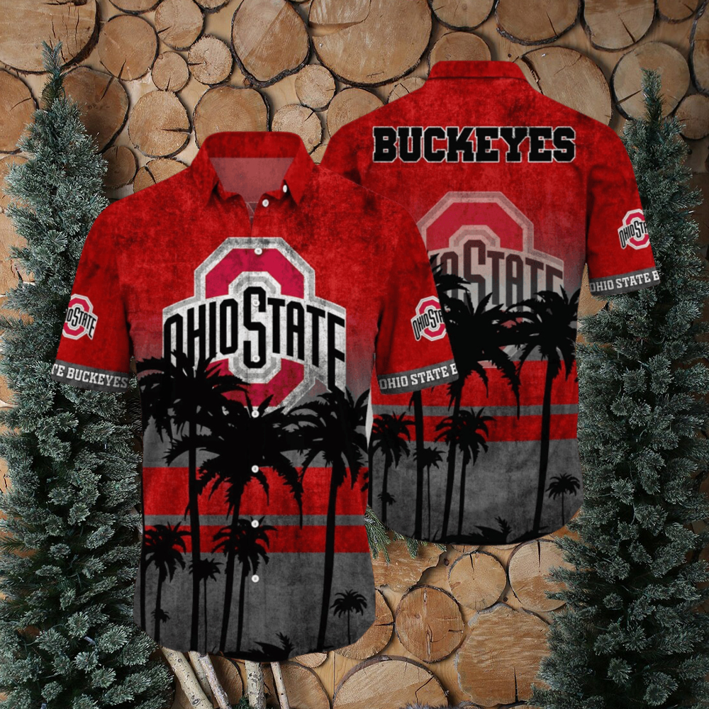 Funny Team Logo Ohio State Buckeye Christmas Tree Gifts For Fans