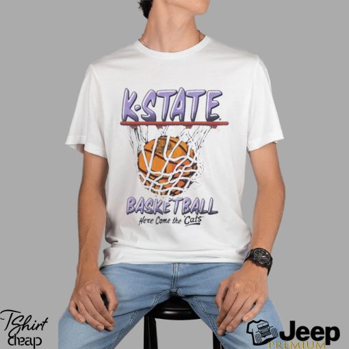 K State Wildcats 2023 Basketball Here Come The Cats Shirt